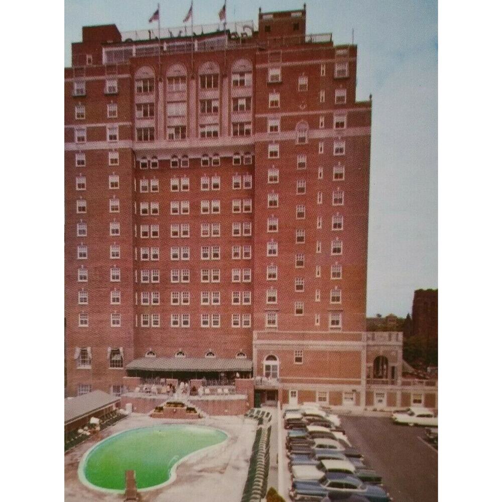 Atlantic City Colton Manor Hotel Postcard New Jersey Pennsylvania Ave Unused NJ